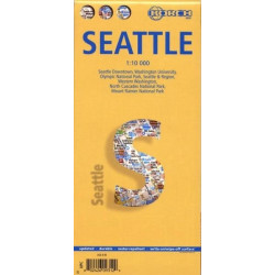 Achat Plan de ville - Seattle - Borch