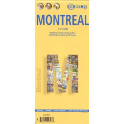 Achat Plan de ville - Montréal - Borch