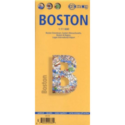 Achat Plan de ville - Boston - Borch