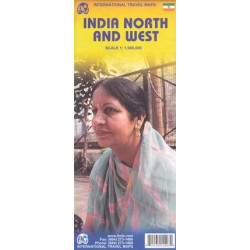 Achat Carte routière - Inde Nord et Ouest - ITM