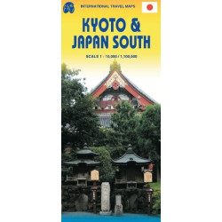 Achat Carte routière - Japon Sud, Kyoto - ITM