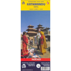 Achat Carte routière Kathmandou - ITM
