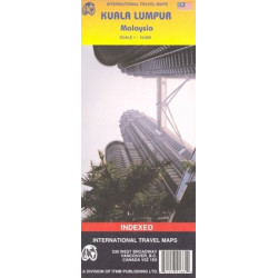 Achat Carte routière Kuala Lumpur - ITM