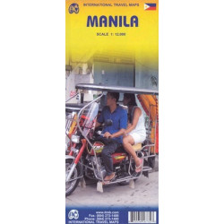 Achat Carte routière Manille - ITM