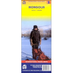 Achat Carte routière - Mongolie - ITM