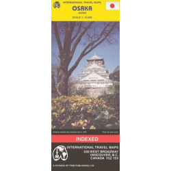 Achat Carte routière Osaka - ITM