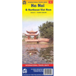 Achat Carte routière - Hanoi, Vietnam Nord Est - ITM