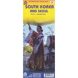 Achat Carte routière - Corée du Sud, Seoul - ITM