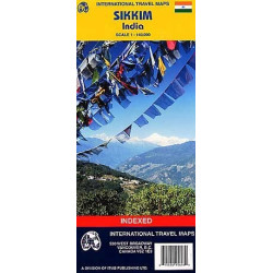 Achat Carte routière - Sikkim - ITM