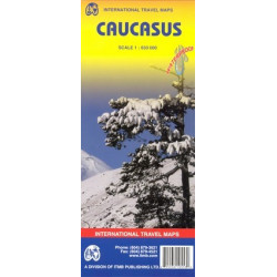 Achat Carte routière - Caucase - ITM (Waterproof)