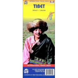 Achat Carte routière - Tibet - ITM