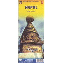 Achat Carte routière - Népal - ITM