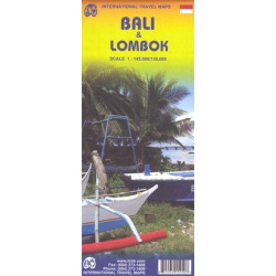 Achat Carte routière - Bali, Lombok - ITM