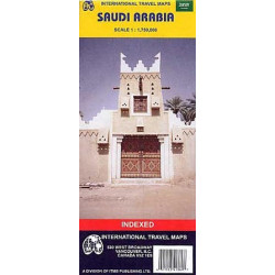 Achat Carte routière - Arabie saoudite - ITM