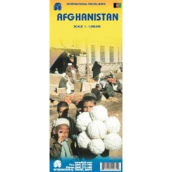 Achat Carte routière - Afghanistan - ITM