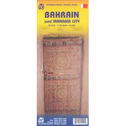 Achat Carte routière Bahrein and manama city - ITM