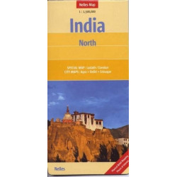 Achat Carte routière - Inde du Nord - Nelles