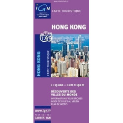 Achat Plan de ville - Hong Kong - IGN
