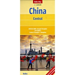 Achat Carte routière - Chine centrale - Nelles