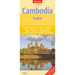 Achat Carte routière - Cambodge, Angkor - Nelles