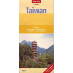 Achat Carte routière - Taiwan - Nelles