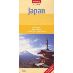 Achat Carte routière - Japon - Nelles