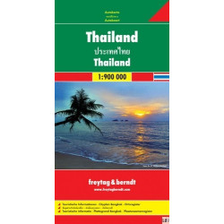 Achat Carte routière - Thailande - Freytag