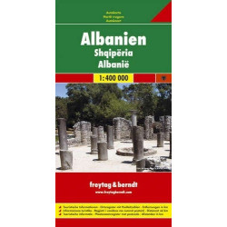 Achat Carte routière - Albanie - Freytag