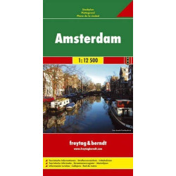 Achat Carte routière - Amsterdam - Freytag