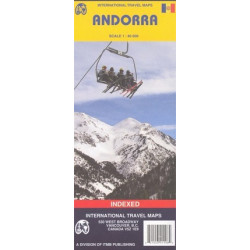 Achat Carte routière - Andorre - ITM