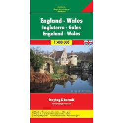 Achat Carte routière - Angleterre, Pays de Galles - Freytag