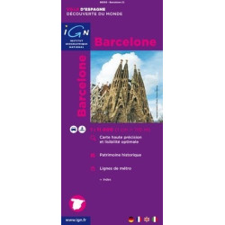 Achat Plan ville Barcelone - IGN
