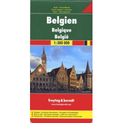 Achat Carte routière - Belgique - Freytag