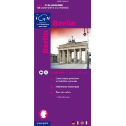 Achat Plan ville Berlin - IGN