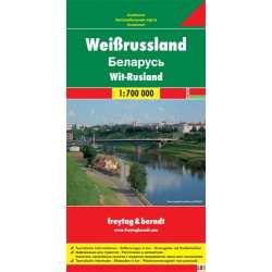 Achat Carte routière - Biélorussie - Freytag