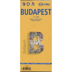 Achat Plan ville Budapest - Borch