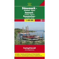 Achat Carte routière - Danemark Groenland, Iles Feroe - Freytag