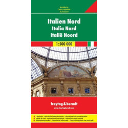 Achat Carte routière - Italie du Nord - Freytag