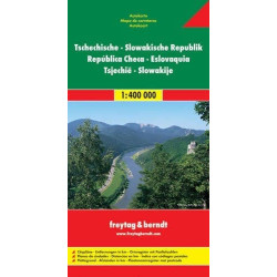 Achat Carte routière - République Tchèque, Slovaquie - Freytag