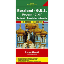 Achat Carte routière - Russie, CEI - Freytag