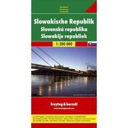Achat Carte routière - République Slovaque - Freytag