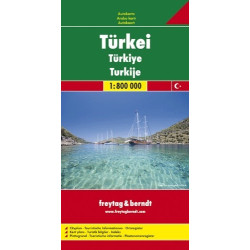 Achat Carte routière - Turquie - Freytag