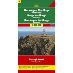 Achat Carte routière - Norvège, Cap Nord - Freytag