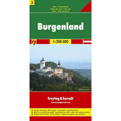 Achat Carte routière - Burgenland - Freytag