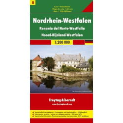 Achat Carte routière - Rhénanie,Westphalie - Freytag