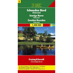 Achat Carte routière - Suède Nord - Freytag