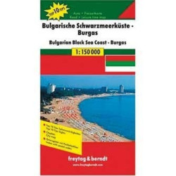 Achat Carte routière - Bulgarie, Cote Mer Noire - Freytag