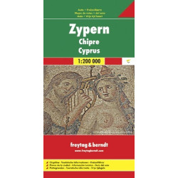 Achat Carte routière - Chypre - Freytag