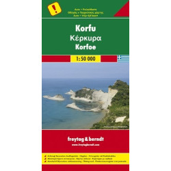 Achat Carte routière - Corfou - Freytag