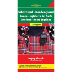 Achat Carte routière - Ecosse, Nord Angleterre - Freytag
